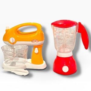 Works! Be A Kid Chef Master- Battery op Mixer And Blender W/ Realistic Motion A8